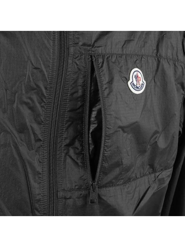 Logo Hooded Windbreaker Jacket 1A00036 68953 999 - MONCLER - BALAAN 3