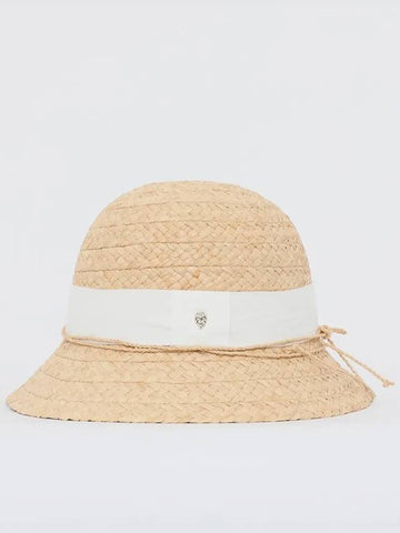 24SS HAT51359 NATURAL CREME Cloth Shoe Hat - HELEN KAMINSKI - BALAAN 1