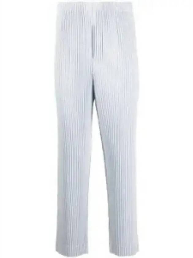 Pleated Straight Pants Grey - ISSEY MIYAKE - BALAAN 2