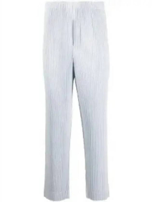 Homme Plissé Pleated Straight Pants Gray - ISSEY MIYAKE - BALAAN 2