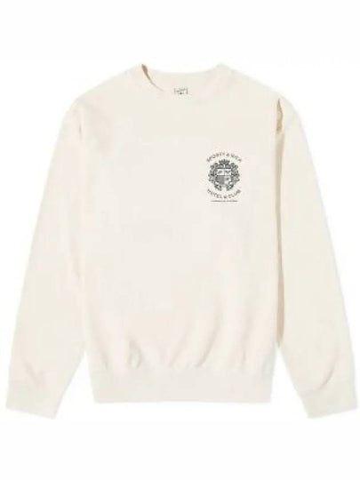 Hotel Embroidered Logo Cotton Long Sleeve T-Shirt Cream - SPORTY & RICH - BALAAN 2