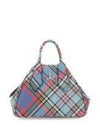 Yasmine Tartan Check Mini Tote Bag - VIVIENNE WESTWOOD - BALAAN 2