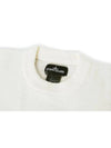 Shadow Project Black Wappen Patch Crew Neck Knit Top Ivory - STONE ISLAND - BALAAN 4