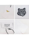 Bold Fox Head Patch Short Sleeve T-Shirt White - MAISON KITSUNE - BALAAN 5