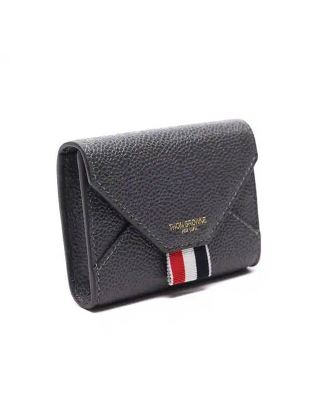 Envelope Card Wallet Gray - THOM BROWNE - BALAAN 1