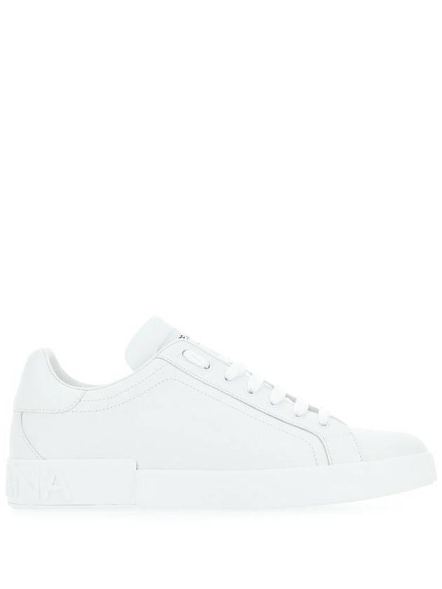 Portofino Calfskin Low Top Sneakers White - DOLCE&GABBANA - BALAAN 2