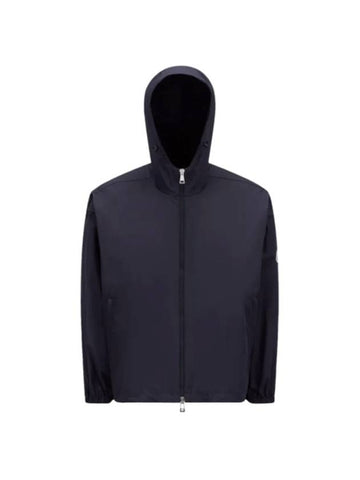 TYX Rain Hooded Jacket Navy - MONCLER - BALAAN 1