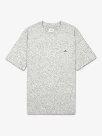 30/1 Jersey Back Goggle Short Sleeve T-Shirt Greystone Melange - CP COMPANY - BALAAN 2