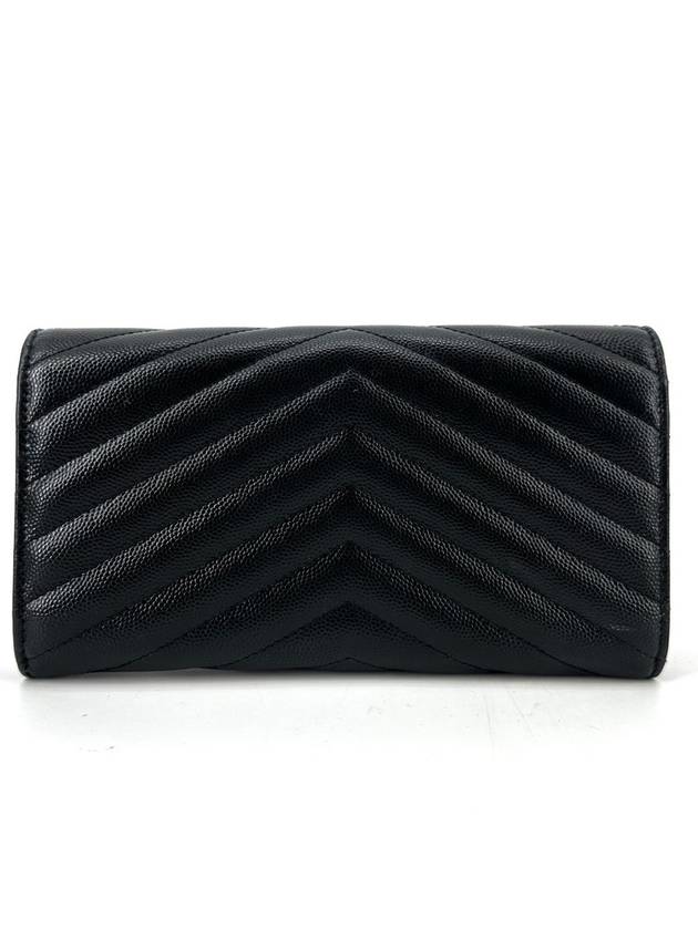 Grande Poudre Matelasse Envelope Flap Long Wallet 372264 - SAINT LAURENT - BALAAN 5