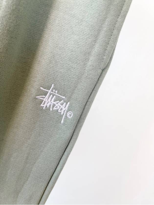 Graffiti Wide Track Pants Sage Green - STUSSY - BALAAN 10