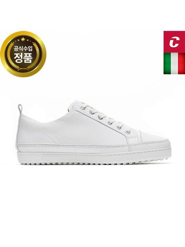 Official Italian handmade golf shoes FESTIVA WHITE - DUCA DEL COSMA - BALAAN 1