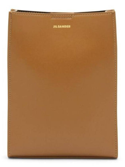 Tangle Smooth Leather Small Cross Bag Brown - JIL SANDER - BALAAN 2