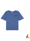 Handwriting Comfort Short Sleeve T-Shirt Storm Blue - MAISON KITSUNE - BALAAN 2