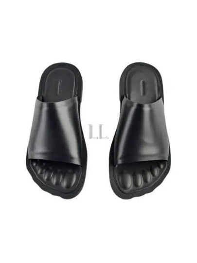 Leather Slippers Black - BALENCIAGA - BALAAN 2