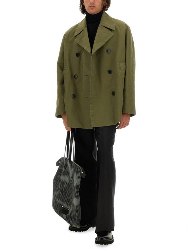 Dries Van Noten Double-Breasted Coat - DRIES VAN NOTEN - BALAAN 2