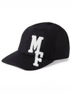 Wool Felt Base Ball Cap Black - MONCLER - BALAAN 2