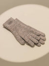 Knit Logo Gloves Oatmeal - RECLOW - BALAAN 7