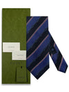 Interlocking Tie 499696 4B002 4074 Navy - GUCCI - BALAAN 7