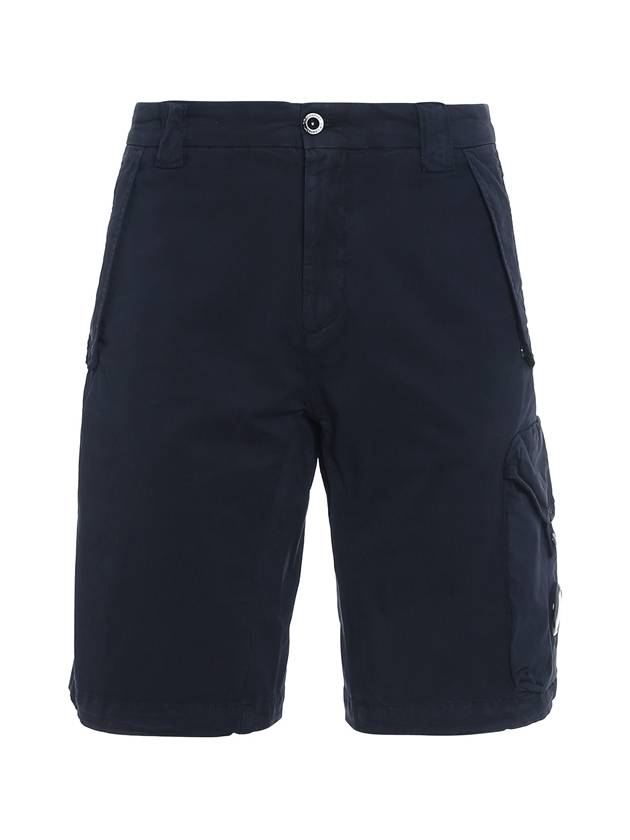 Lens Cargo Shorts Navy - CP COMPANY - BALAAN 2