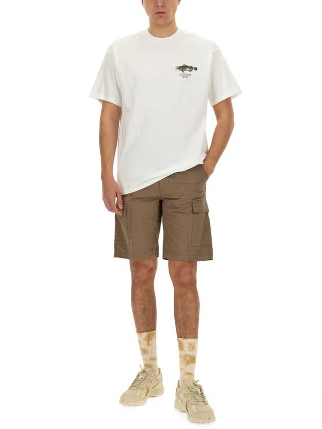 Aviation Shorts Beige - CARHARTT WIP - BALAAN 3