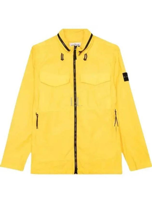 Waffen Naslan Light Watro Zip-up Jacket Yellow - STONE ISLAND - BALAAN 2