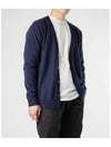 Cashmere Back Stitch Cardigan Navy - MAISON MARGIELA - BALAAN 6