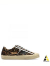 Leopard Print Lace-Up Low-Top Sneakers Brown - GOLDEN GOOSE - BALAAN 2