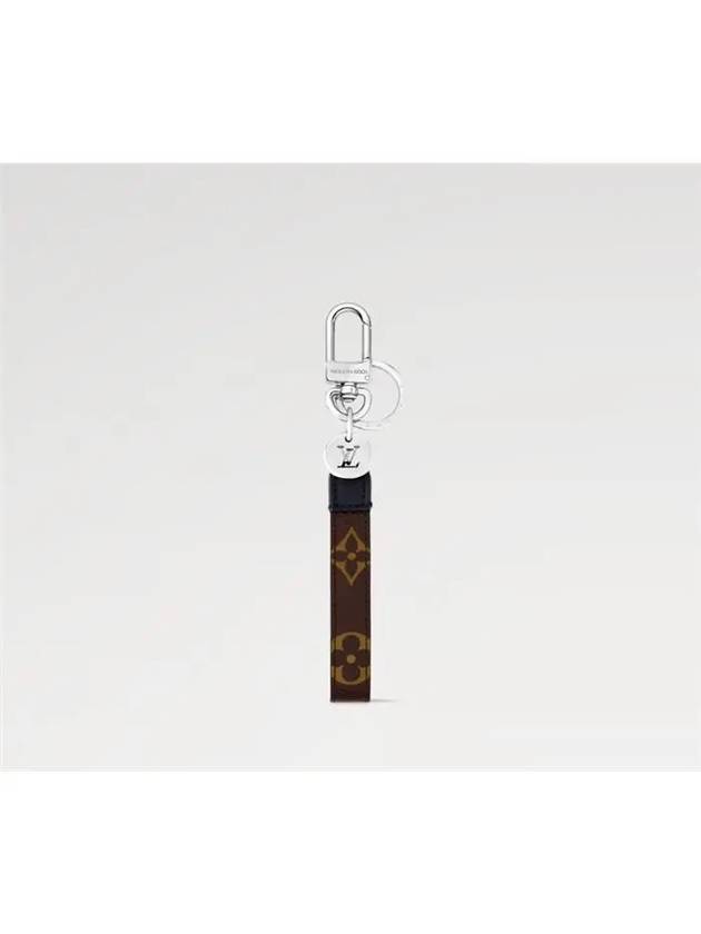 Monogram Slim Dragonne Bag Charm Key Holder Brown - LOUIS VUITTON - BALAAN 4