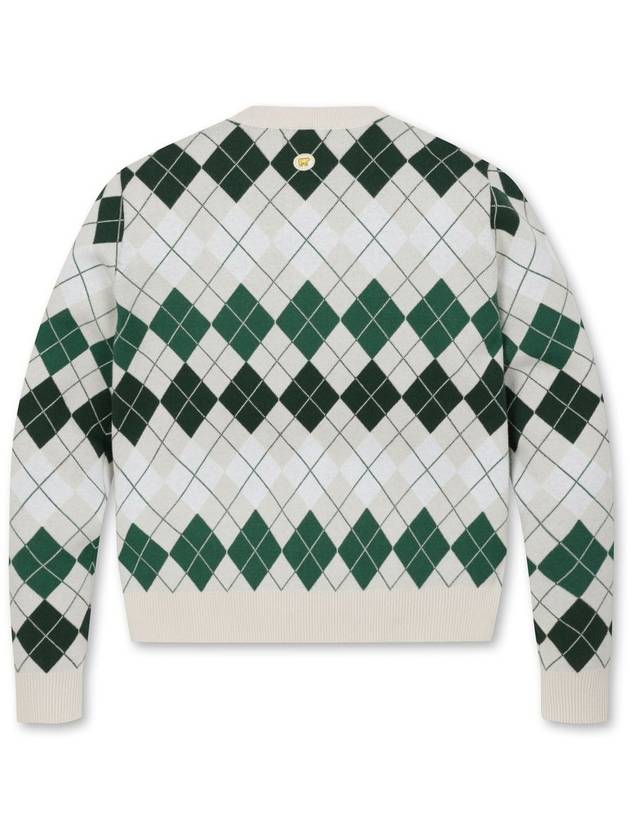 Women s Argyle Jacquard Cardigan - JACKNICKLAUS - BALAAN 4