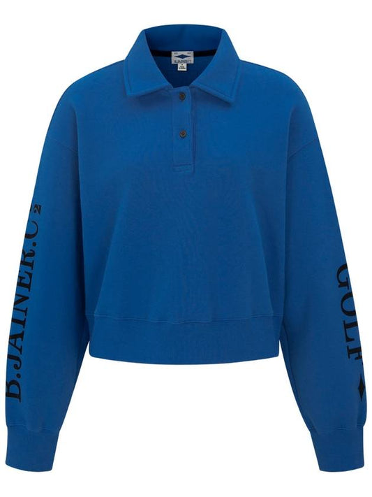 BJC collar sweatshirt Blue - BLUE JAINER CLUB - BALAAN 1