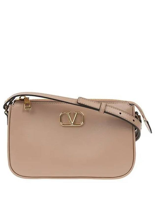 Mini V logo signature leather women s shoulder bag 2P0AA9 MIM GF9 1016992 - VALENTINO - BALAAN 1