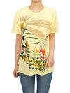 Women s Short Sleeve T Shirt LIGHTHOUSE ESW SUNFLOWER W - WILD DONKEY - BALAAN 4