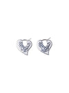 Amanda Heart Earrings White - VIVIENNE WESTWOOD - BALAAN 2