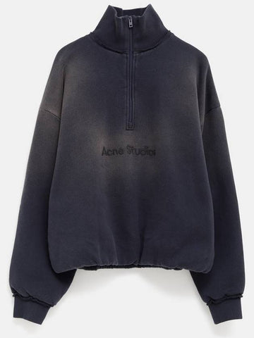 High Neck Zip Sweatshirt - ACNE STUDIOS - BALAAN 1