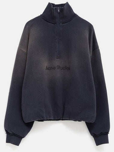 High Neck Zip Sweatshirt - ACNE STUDIOS - BALAAN 1