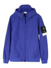 Soft Shell RE Dye Technology Hooded Jacket Blue - STONE ISLAND - BALAAN 2