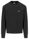 Lens Wappen Logo Sweatshirt Black - CP COMPANY - BALAAN 3