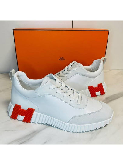 Bouncing Low Top Sneakers Blanc - HERMES - BALAAN 2