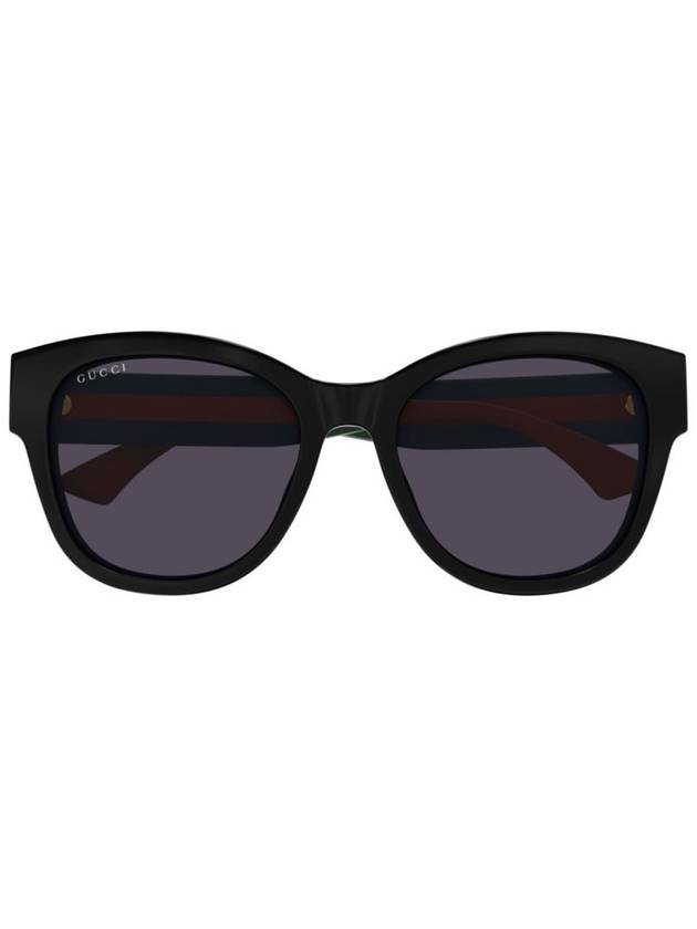 Eyewear Round Frame Sunglasses Violet Black - GUCCI - BALAAN 1