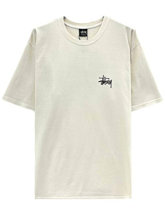 Pigment Dyed Logo Short Sleeve TShirt 1905001G - STUSSY - BALAAN 1