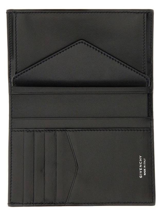 G Cut 4G Leather Card Wallet Black - GIVENCHY - BALAAN 5