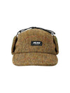 Harris Tweed Earflap Cap Harris Tweed Earflap Brown - PALACE - BALAAN 4