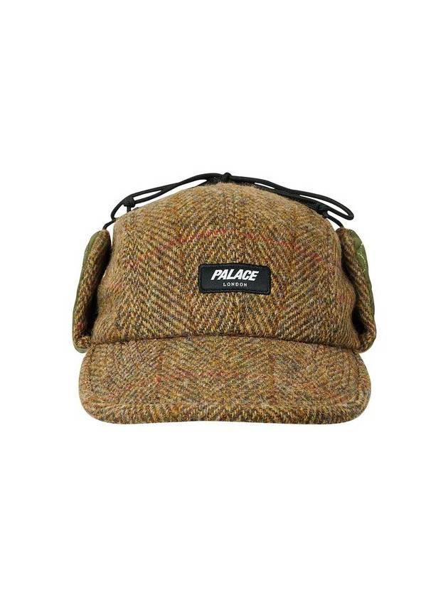 Harris Tweed Earflap Cap Harris Tweed Earflap Brown - PALACE - BALAAN 4