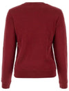 Fox Head Patch Regular Sweatshirt Red - MAISON KITSUNE - BALAAN 3