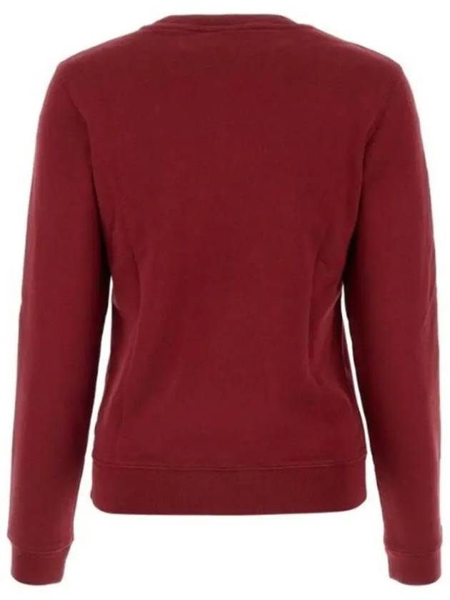 Fox Head Patch Regular Sweatshirt Red - MAISON KITSUNE - BALAAN 3