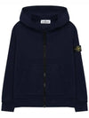 12th Anniversary Kids Waffen Hooded Zip Up Navy 741660740 V0028 - STONE ISLAND - BALAAN 1