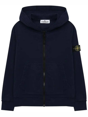 12th Anniversary Kids Waffen Hooded Zip Up Navy 741660740 V0028 - STONE ISLAND - BALAAN 1