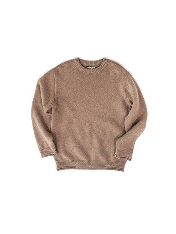 Men's Knit Pullover Beige - IOEDLE - BALAAN 1