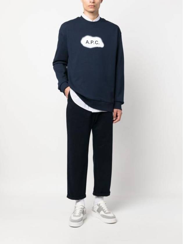 Alastor Logo Sweatshirt Navy - A.P.C. - BALAAN 4