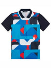 Golf Antonia Print Polo GWJT07571 O476 Women's Antonia Print Polo - J.LINDEBERG - BALAAN 2